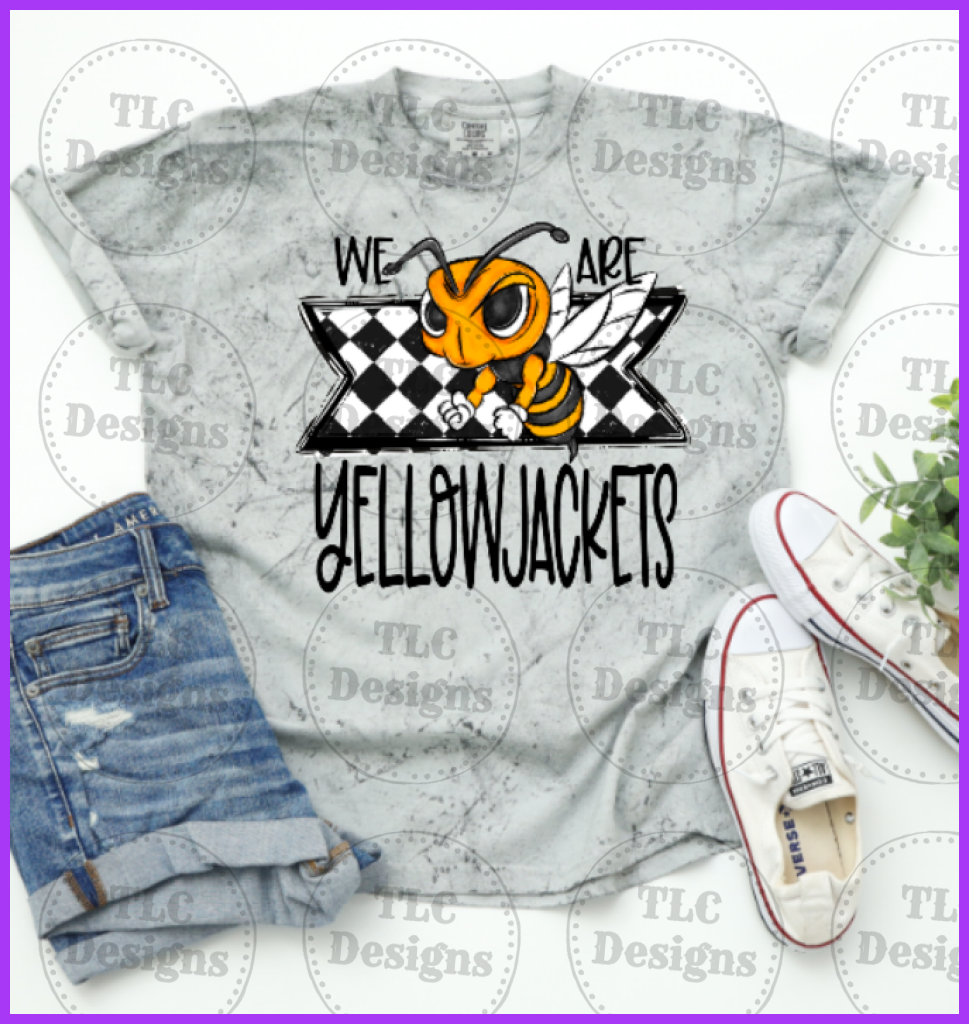 We Are Yellow Jackets Full Color Transfers