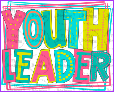 Youth Leader Full Color Transfers