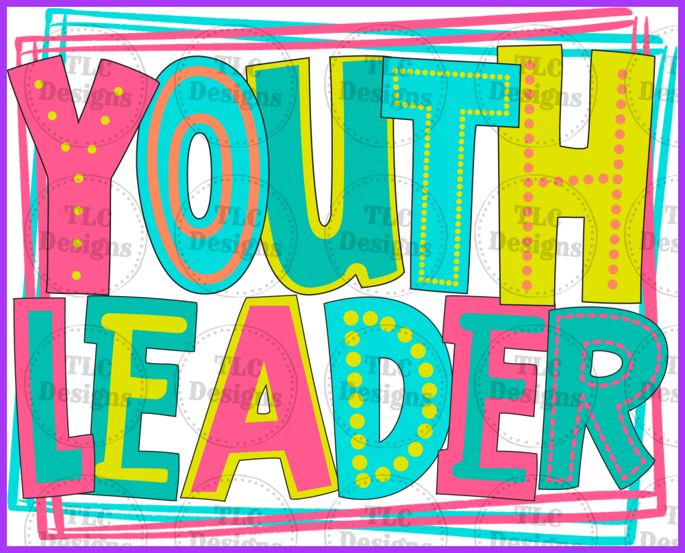 Youth Leader Full Color Transfers